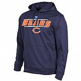 Men's Chicago Bears Majestic Synthetic Hoodie Sweatshirt - Navy Blue,baseball caps,new era cap wholesale,wholesale hats